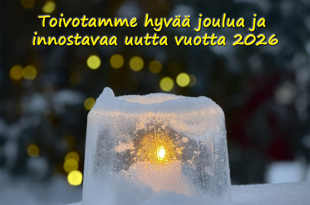 Kiitos kuluneesta vuodesta!